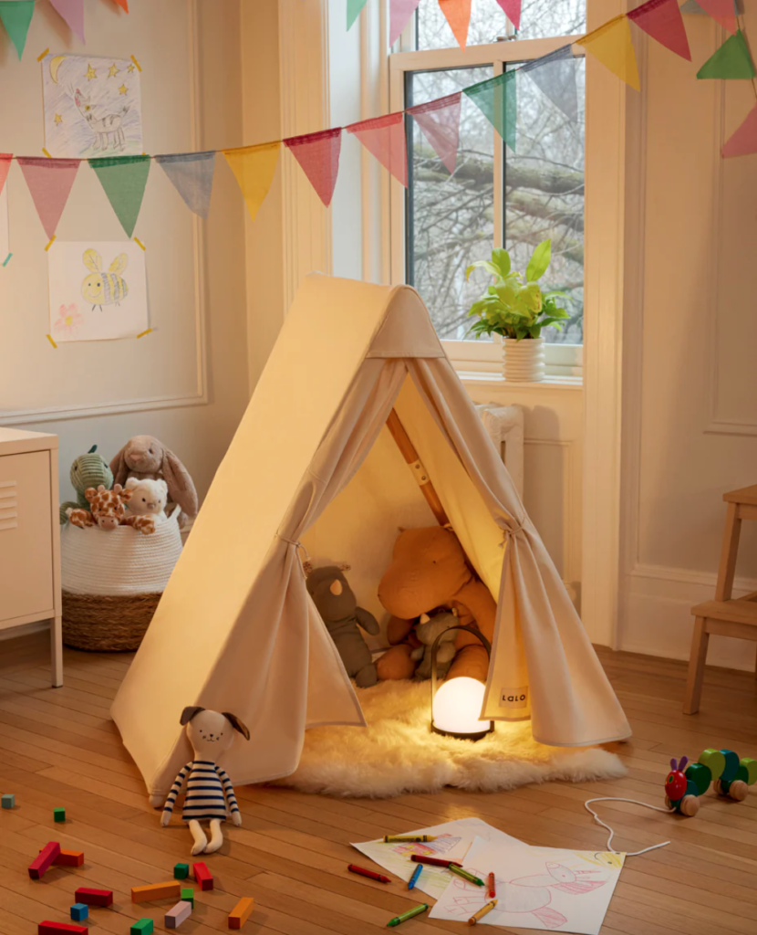 Reading Tent for toddler bedroom