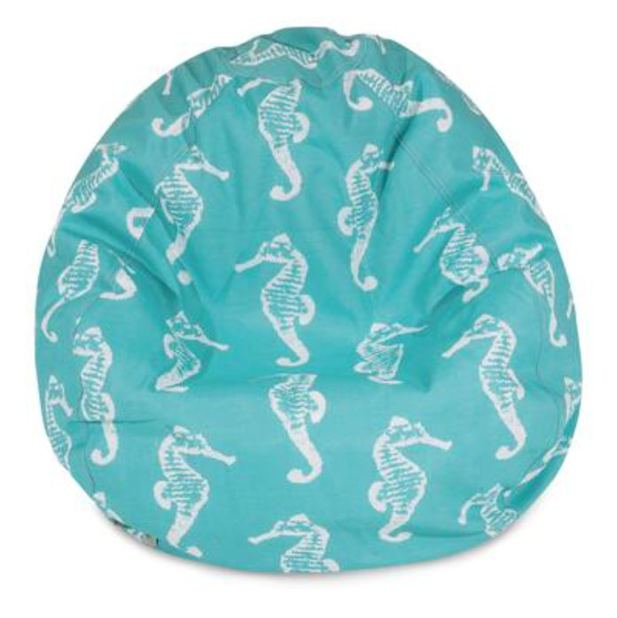  Magestic Home Goods Sea Horse Bean Bag Chair