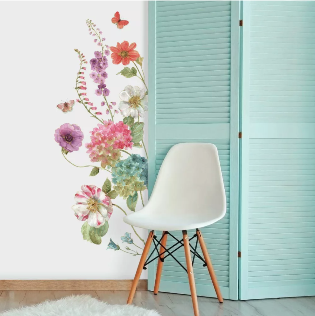 Lisa Audit Garden Flowers Wall Stickers