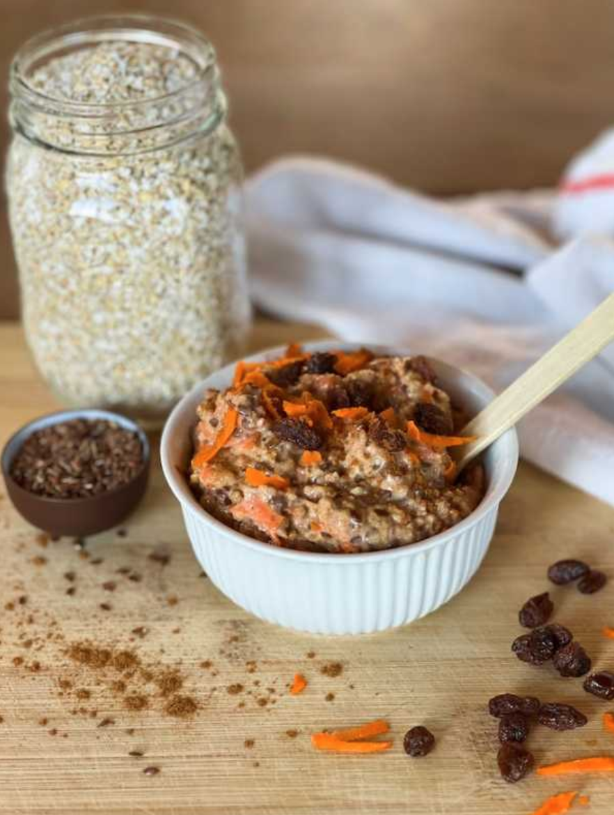 carrot cake baked oatmeal